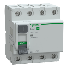 Schneider Electric EZ9R69463 4X63A 30mA Kaçak Akım Rölesi Easy9 Pro