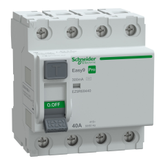 Schneider Electric EZ9R69440 4X40A 300mA Kaçak Akım Rölesi Easy9 Pro