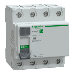 Schneider Electric EZ9R69425 4X25A 300mA Kaçak Akım Rölesi Easy9 Pro