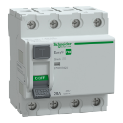 Schneider Electric EZ9R39425 4X25A 30mA Kaçak Akım Rölesi Easy9 Pro